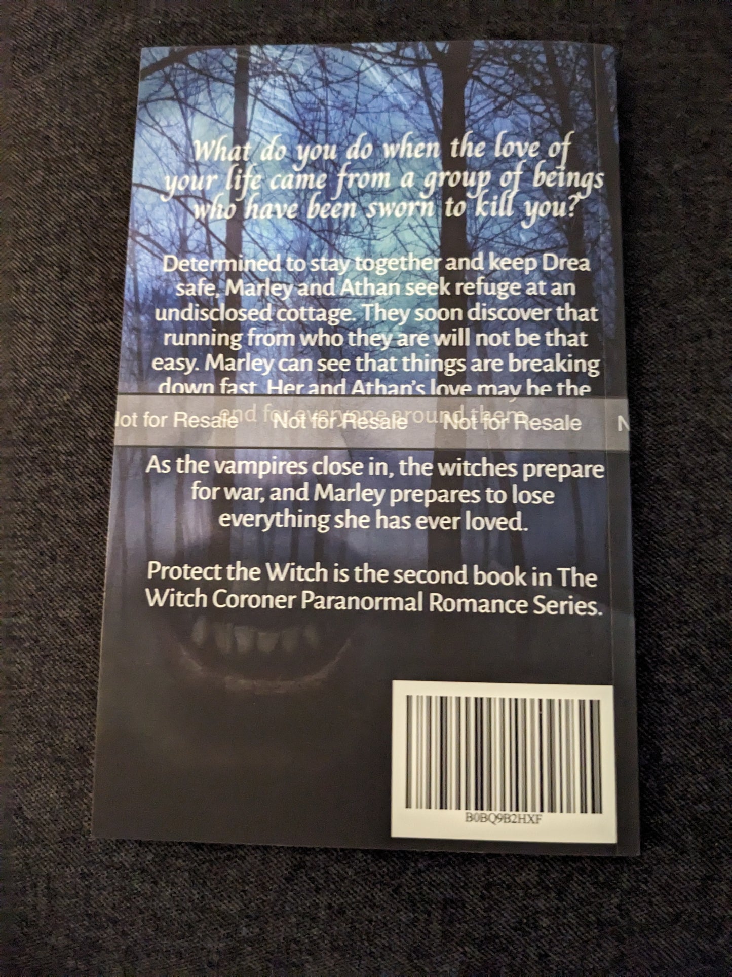 Protect The Witch (The Witch Coroner Series) Signed Paperback