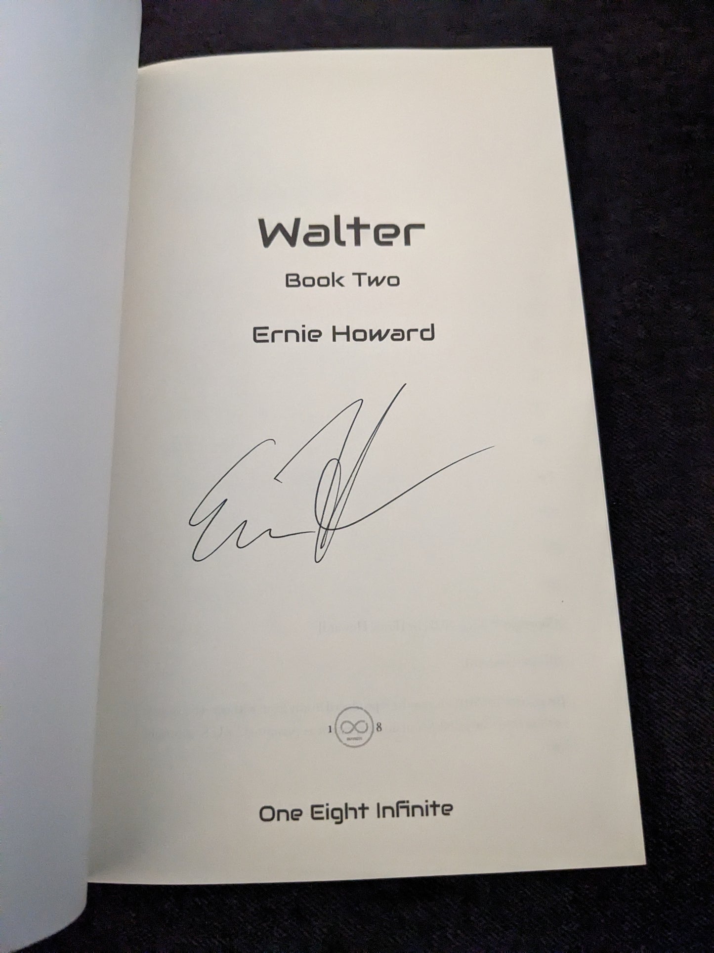 Walter Book Two Signed Paperback